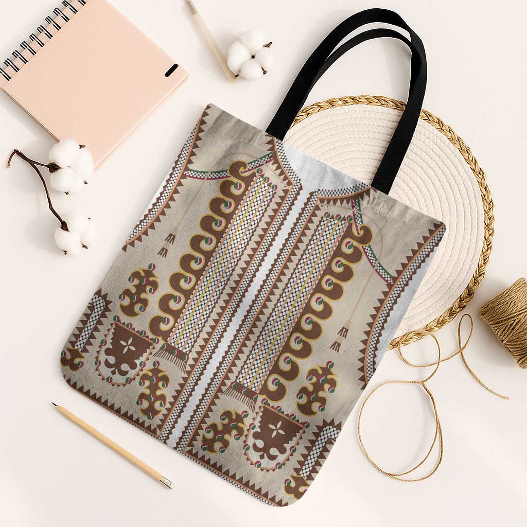 Hutsul Keptar Ukraine Tote Bag Carpathian Folk Embroidery Heritage Style - Wonder Print Shop