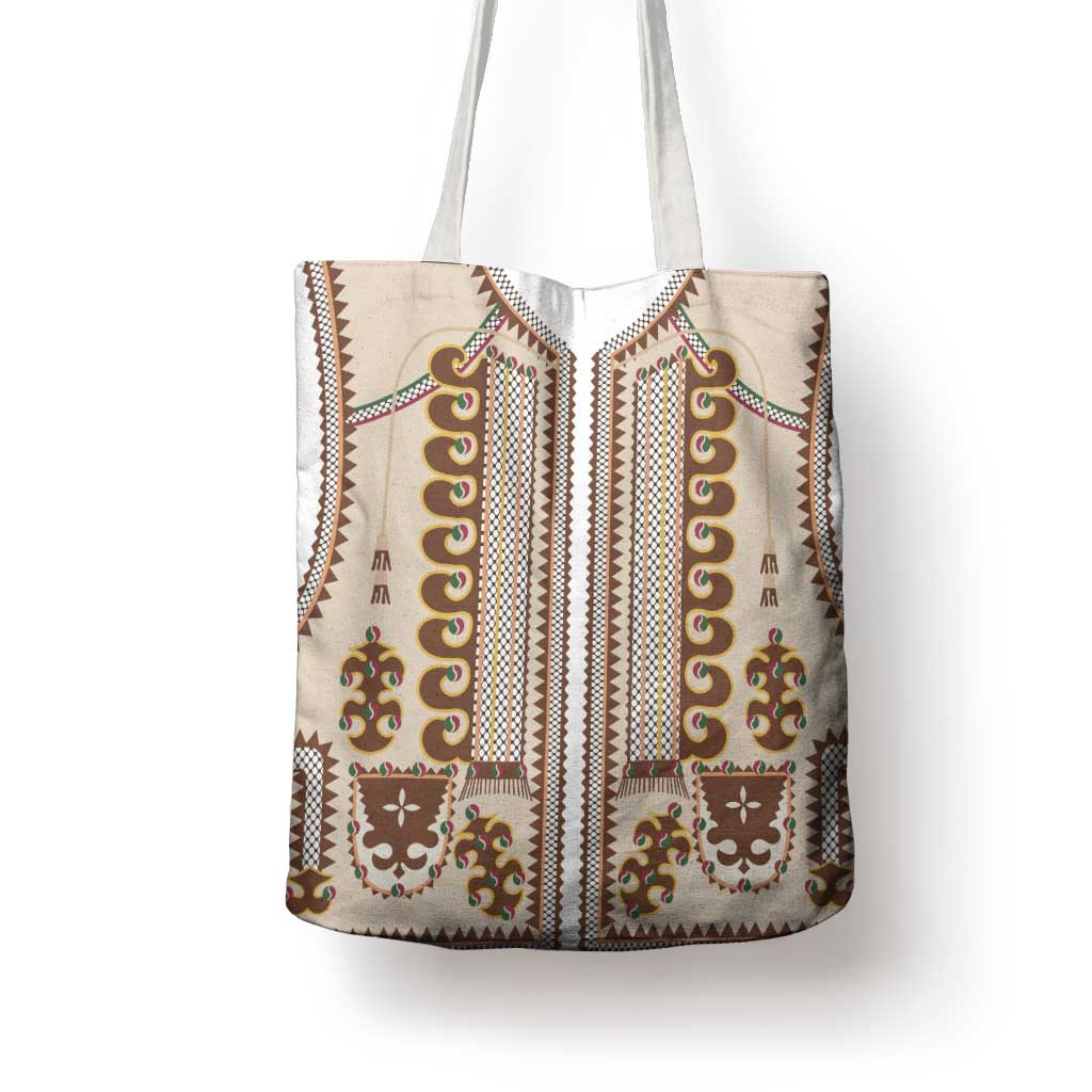 Hutsul Keptar Ukraine Tote Bag Carpathian Folk Embroidery Heritage Style - Wonder Print Shop