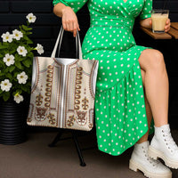 Hutsul Keptar Ukraine Tote Bag Carpathian Folk Embroidery Heritage Style - Wonder Print Shop