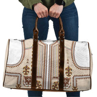 Hutsul Keptar Ukraine Travel Bag Carpathian Folk Embroidery Heritage Style - Wonder Print Shop