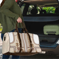 Hutsul Keptar Ukraine Travel Bag Carpathian Folk Embroidery Heritage Style - Wonder Print Shop