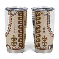 Hutsul Keptar Ukraine Tumbler Cup Carpathian Folk Embroidery Heritage Style - Wonder Print Shop