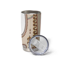 Hutsul Keptar Ukraine Tumbler Cup Carpathian Folk Embroidery Heritage Style - Wonder Print Shop