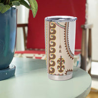 Hutsul Keptar Ukraine Tumbler Cup Carpathian Folk Embroidery Heritage Style - Wonder Print Shop
