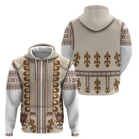 Hutsul Keptar Ukraine Zip Hoodie Carpathian Folk Embroidery Heritage Style - Wonder Print Shop