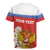 Personalized Russia Rugby Jersey Coat Of Arms With Chamomile Flower