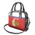 Personalized Russia Shoulder Handbag Coat Of Arms With Chamomile Flower