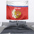 Personalized Russia Tapestry Coat Of Arms With Chamomile Flower