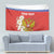 Personalized Russia Tapestry Coat Of Arms With Chamomile Flower