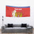 Personalized Russia Tapestry Coat Of Arms With Chamomile Flower