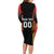 Custom Belgium Football Family Matching Long Sleeve Bodycon Dress and Hawaiian Shirt Les Diables rouges Devil Mascot