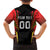 Custom Belgium Football Kid Hawaiian Shirt Les Diables rouges Devil Mascot