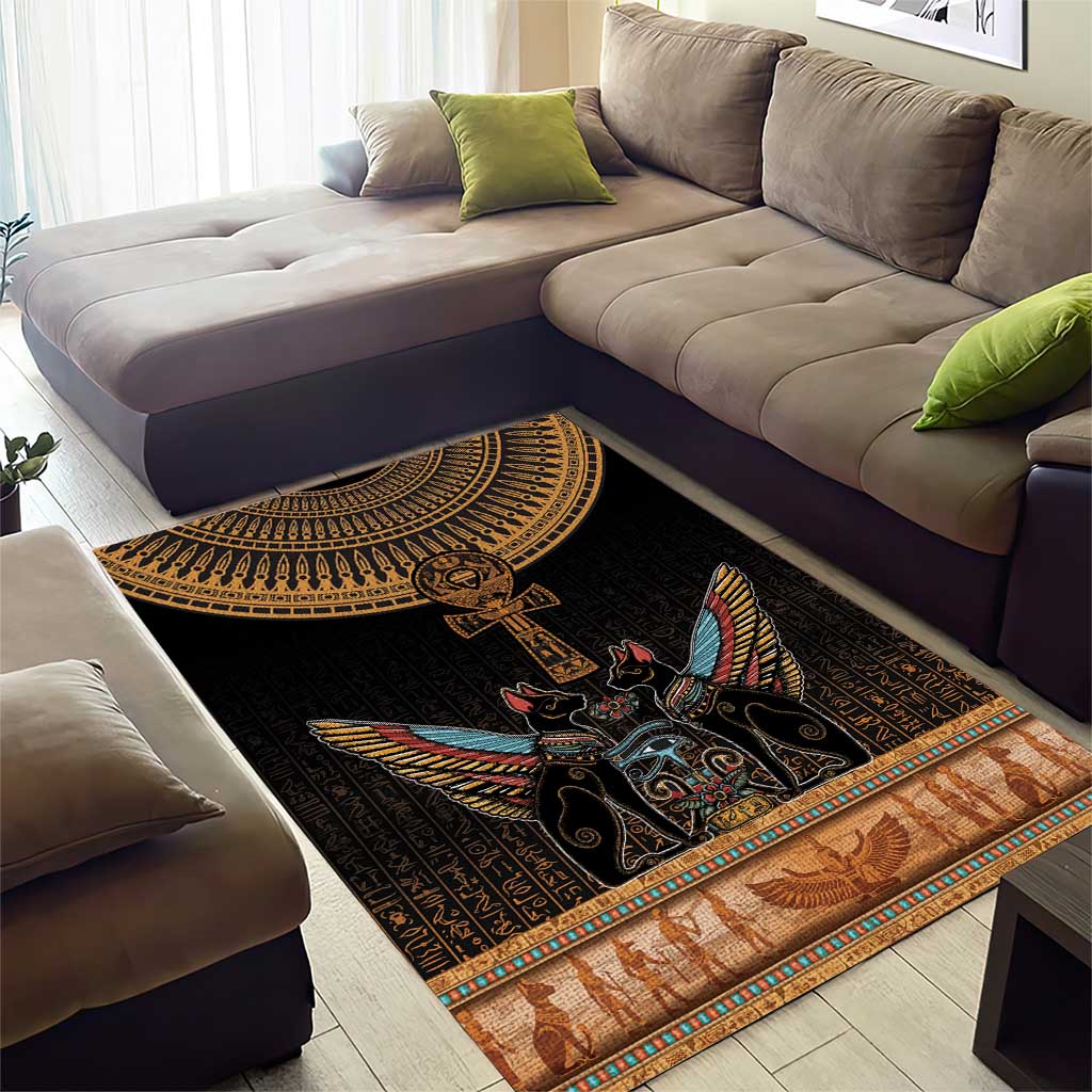 Ankh Egypt Area Rug Ankh Egyptian Hieroglyphs Alphabet