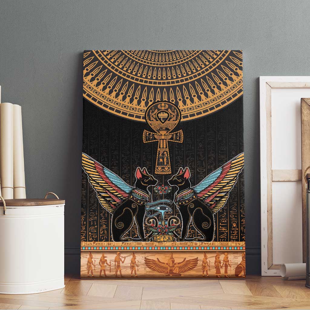 Ankh Egypt Canvas Wall Art Ankh Egyptian Hieroglyphs Alphabet
