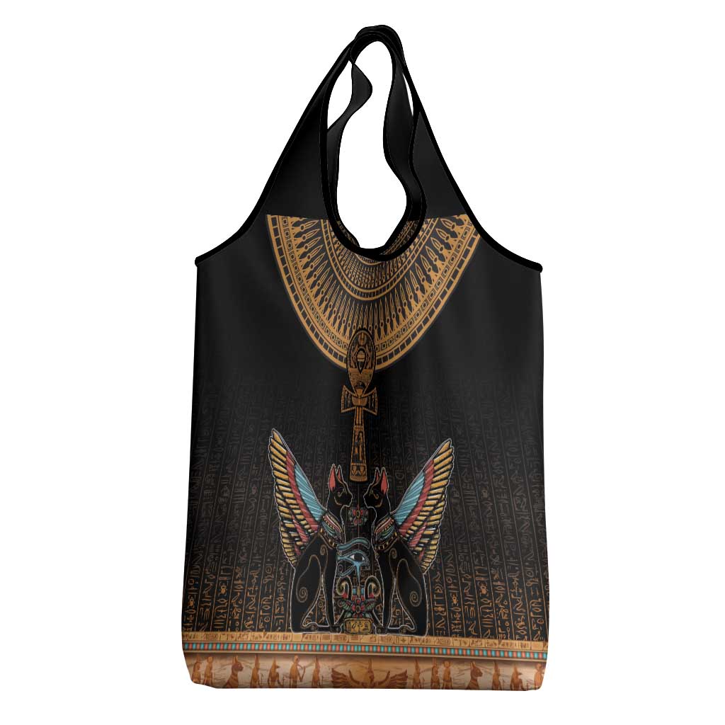 Ankh Egypt Grocery Bag Ankh Egyptian Hieroglyphs Alphabet