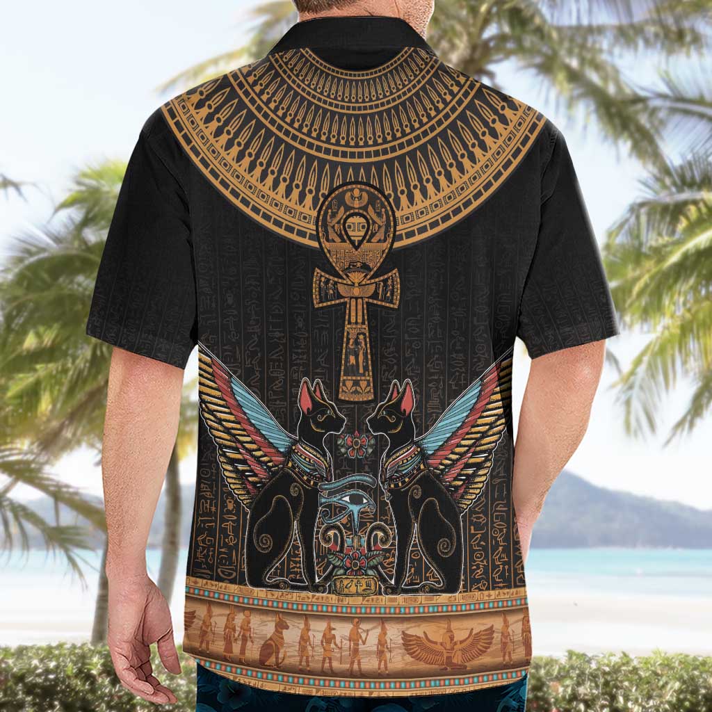 Ankh Egypt Hawaiian Shirt Ankh Egyptian Hieroglyphs Alphabet