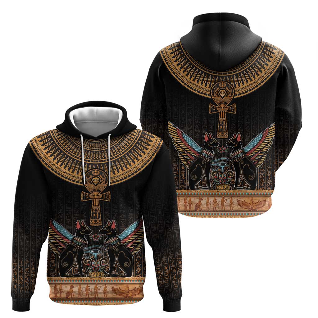 Ankh Egypt Hoodie Ankh Egyptian Hieroglyphs Alphabet