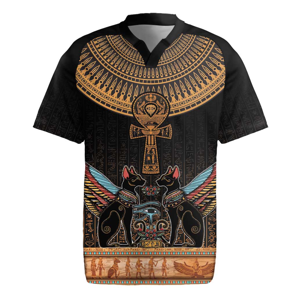 Ankh Egypt Rugby Jersey Ankh Egyptian Hieroglyphs Alphabet