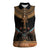 Ankh Egypt Women Sleeveless Polo Shirt Ankh Egyptian Hieroglyphs Alphabet
