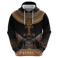 Ankh Egypt Zip Hoodie Ankh Egyptian Hieroglyphs Alphabet