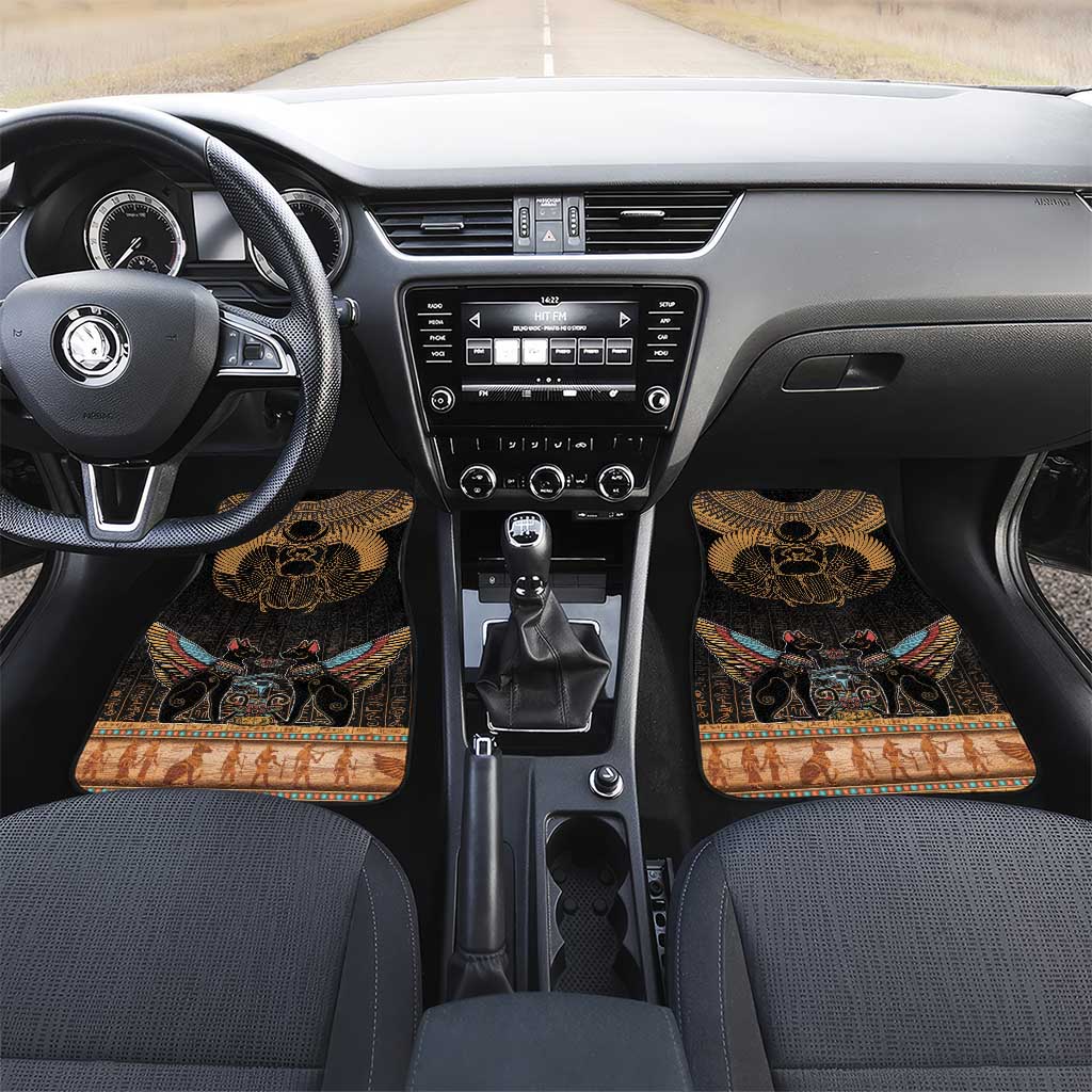 The Scarab Beetle Car Mats Egyptian Hieroglyphs Alphabet