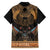 The Scarab Beetle Family Matching Short Sleeve Bodycon Dress and Hawaiian Shirt Egyptian Hieroglyphs Alphabet