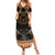 The Scarab Beetle Family Matching Summer Maxi Dress and Hawaiian Shirt Egyptian Hieroglyphs Alphabet
