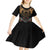 The Scarab Beetle Kid Short Sleeve Dress Egyptian Hieroglyphs Alphabet
