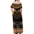 The Scarab Beetle Off Shoulder Maxi Dress Egyptian Hieroglyphs Alphabet