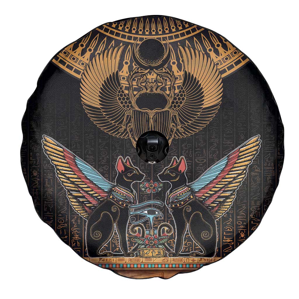 The Scarab Beetle Spare Tire Cover Egyptian Hieroglyphs Alphabet