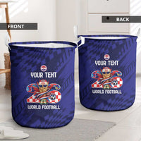 World Football Croatia 2026 Personalized Laundry Basket Mala Zemlja Veliki Snovi