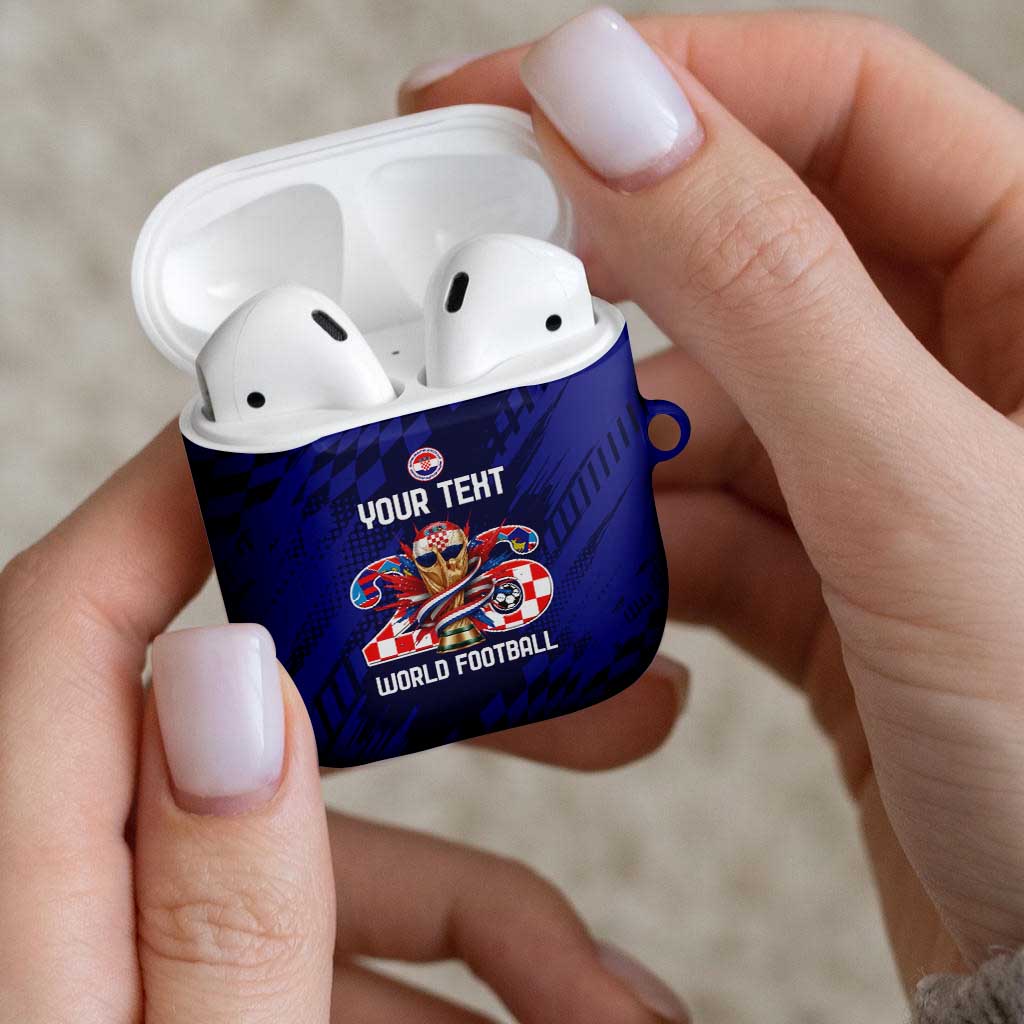 World Football Croatia 2026 Personalized AirPods Case Mala Zemlja Veliki Snovi