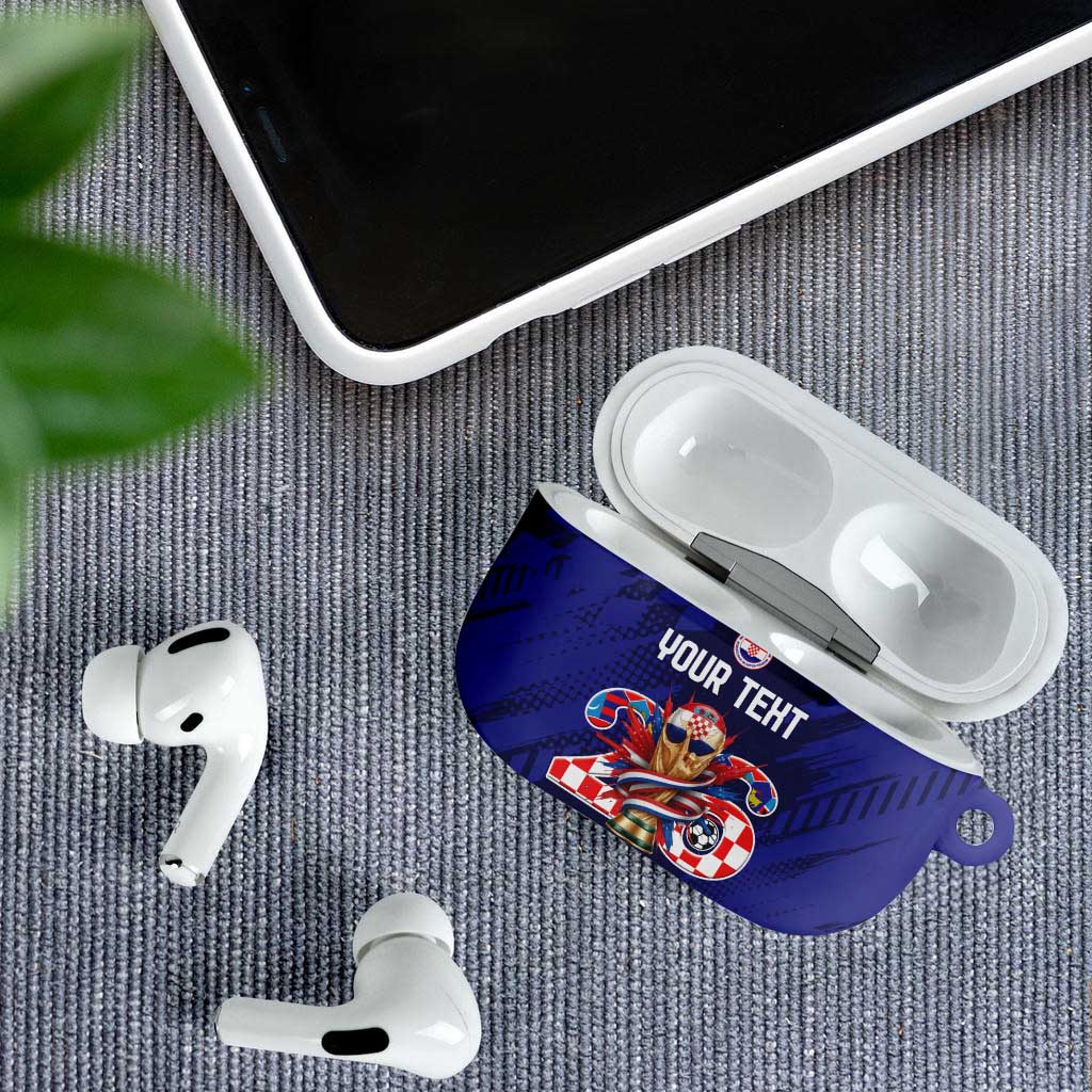 World Football Croatia 2026 Personalized AirPods Case Mala Zemlja Veliki Snovi