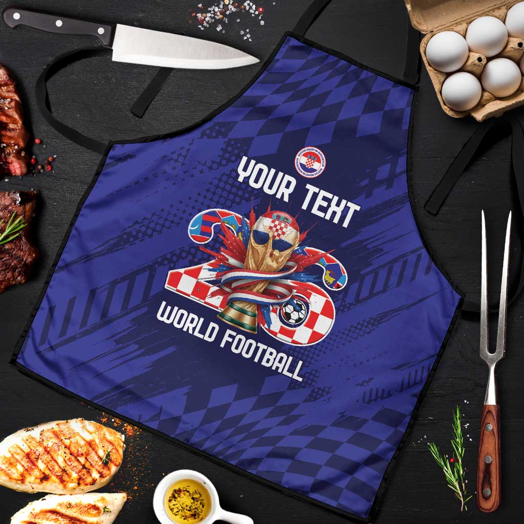 World Football Croatia 2026 Personalized Apron Mala Zemlja Veliki Snovi