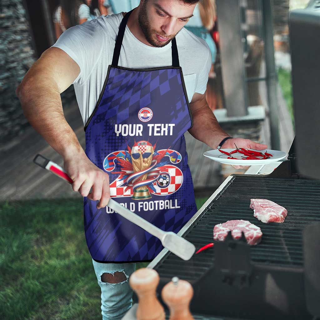 World Football Croatia 2026 Personalized Apron Mala Zemlja Veliki Snovi