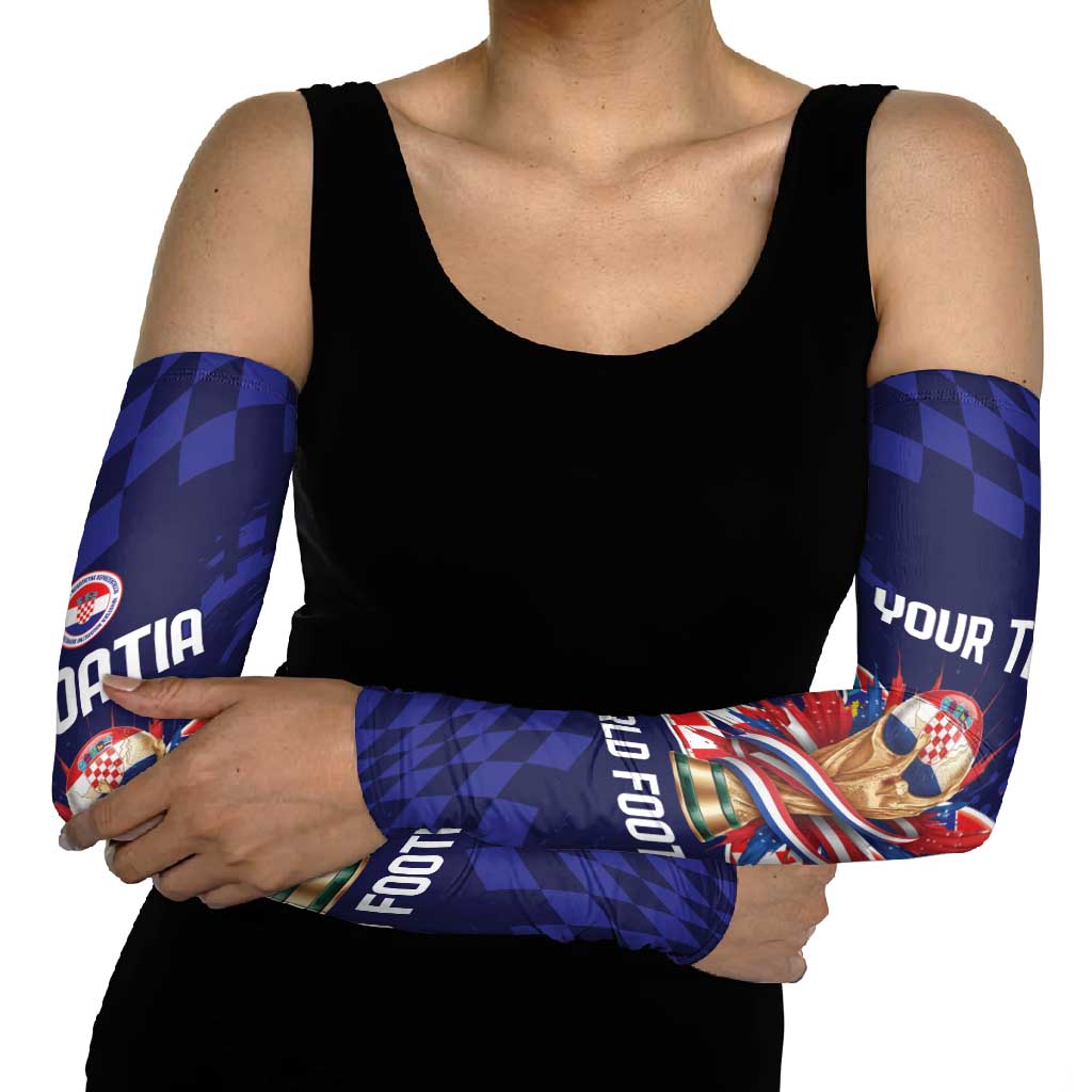 World Football Croatia 2026 Personalized Arm Sleeves Mala Zemlja Veliki Snovi