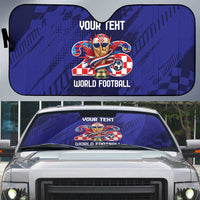 World Football Croatia 2026 Personalized Auto Sun Shade Mala Zemlja Veliki Snovi