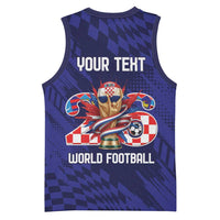 World Football Croatia 2026 Personalized Basketball Jersey Mala Zemlja Veliki Snovi