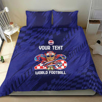 World Football Croatia 2026 Personalized Bedding Set Mala Zemlja Veliki Snovi