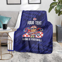 World Football Croatia 2026 Personalized Blanket Mala Zemlja Veliki Snovi