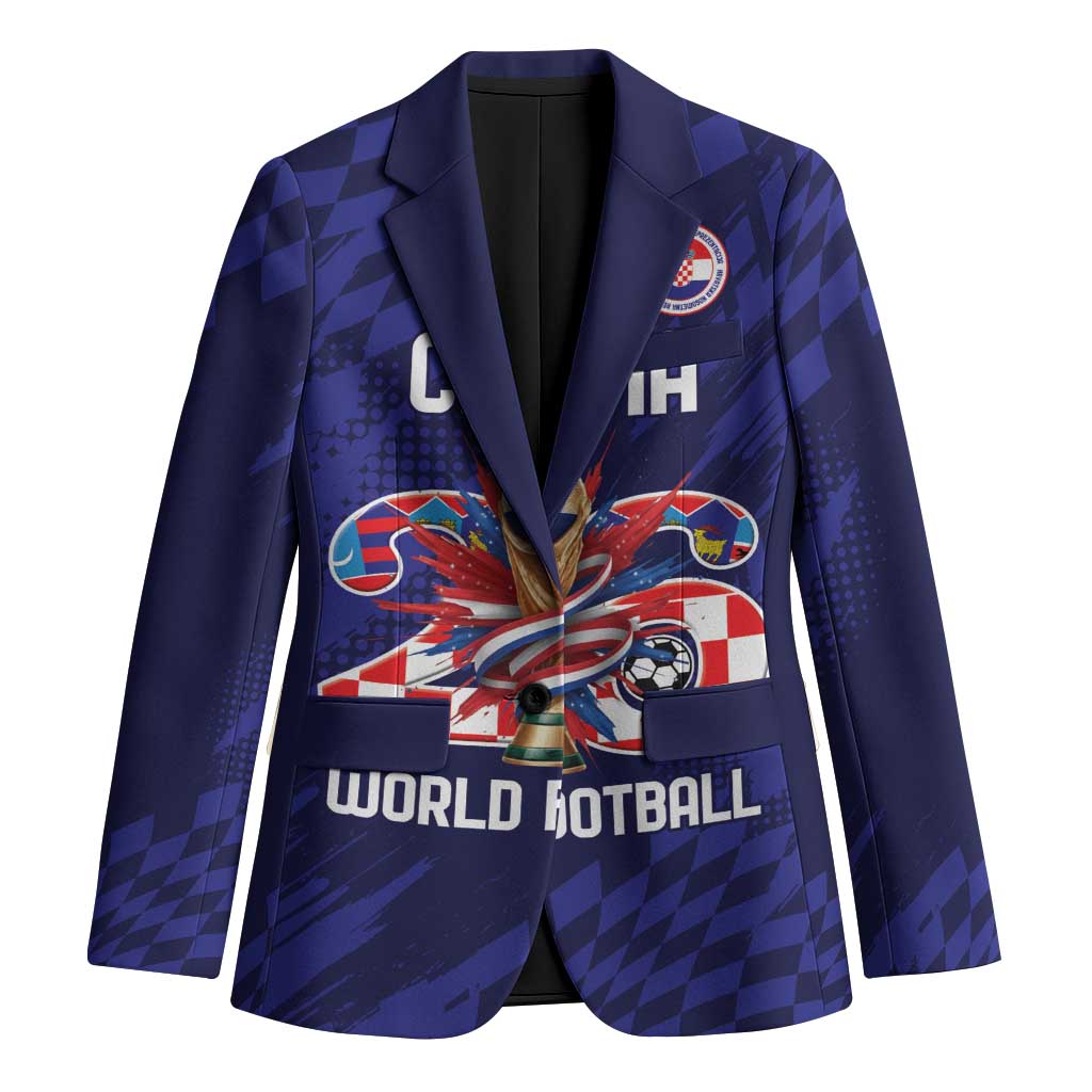 World Football Croatia 2026 Personalized Blazer Mala Zemlja Veliki Snovi