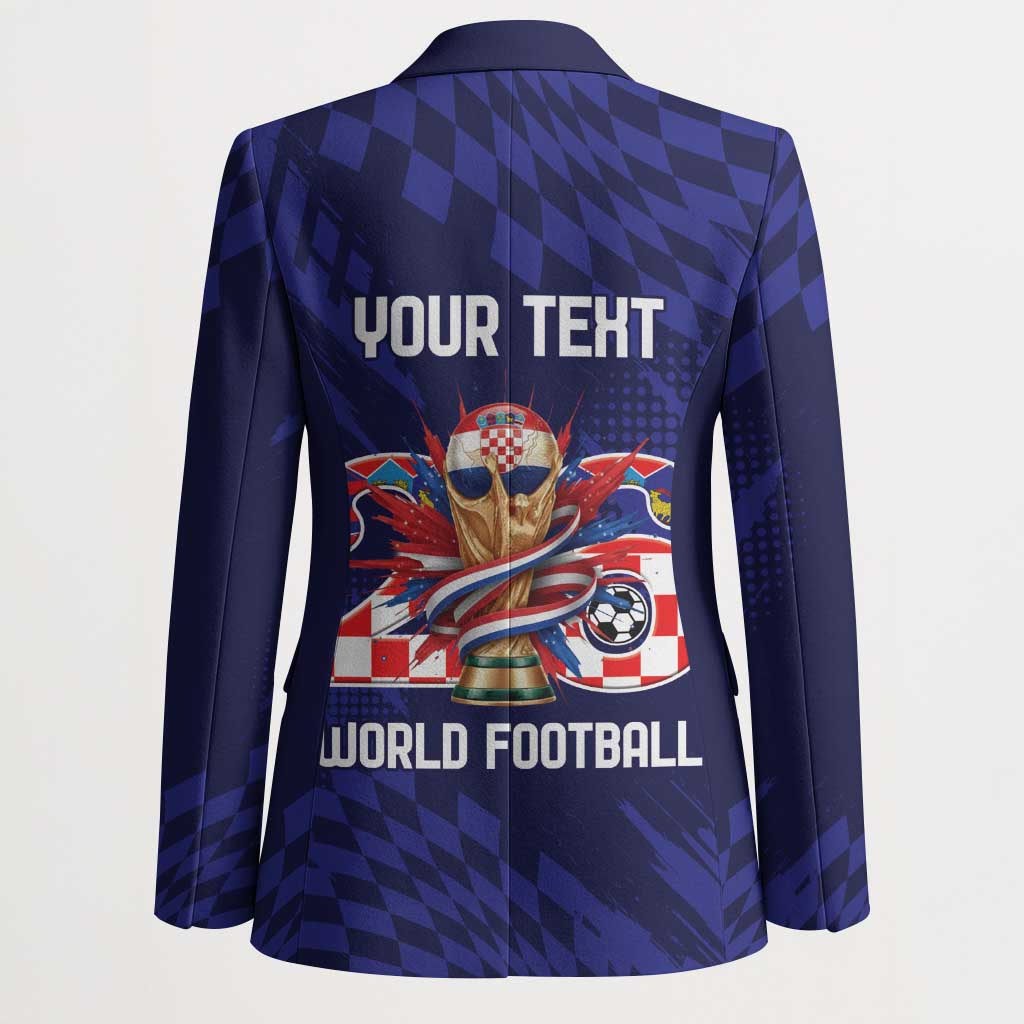 World Football Croatia 2026 Personalized Blazer Mala Zemlja Veliki Snovi