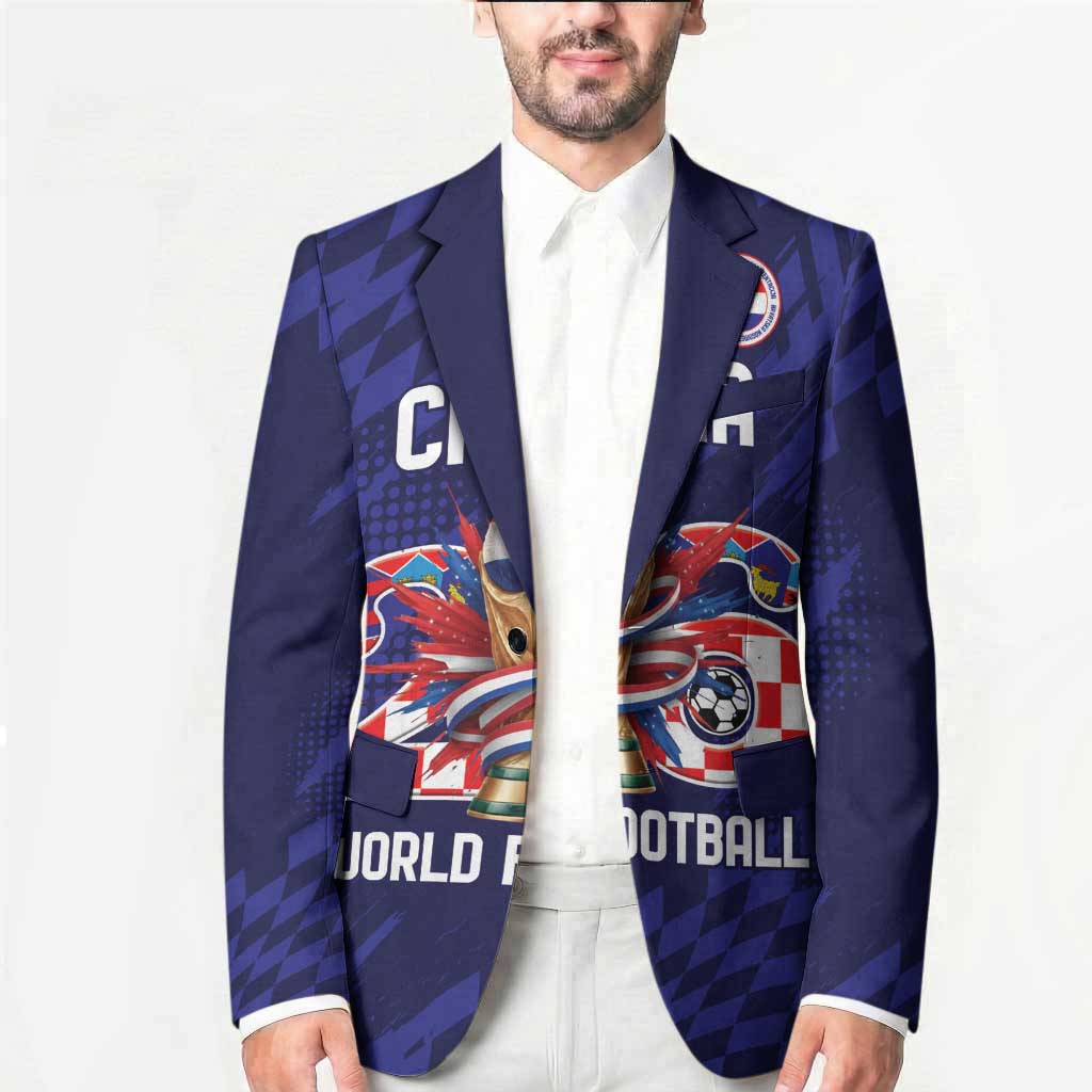World Football Croatia 2026 Personalized Blazer Mala Zemlja Veliki Snovi