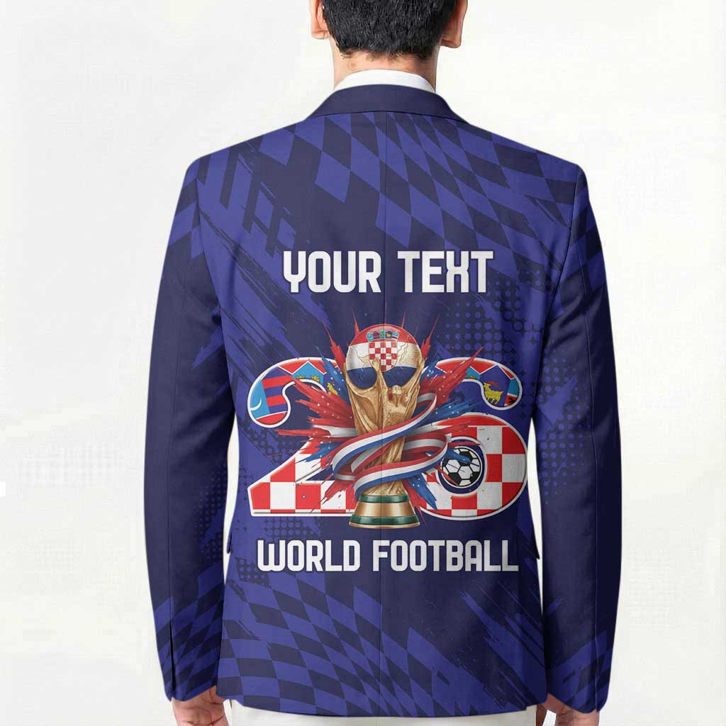 World Football Croatia 2026 Personalized Blazer Mala Zemlja Veliki Snovi