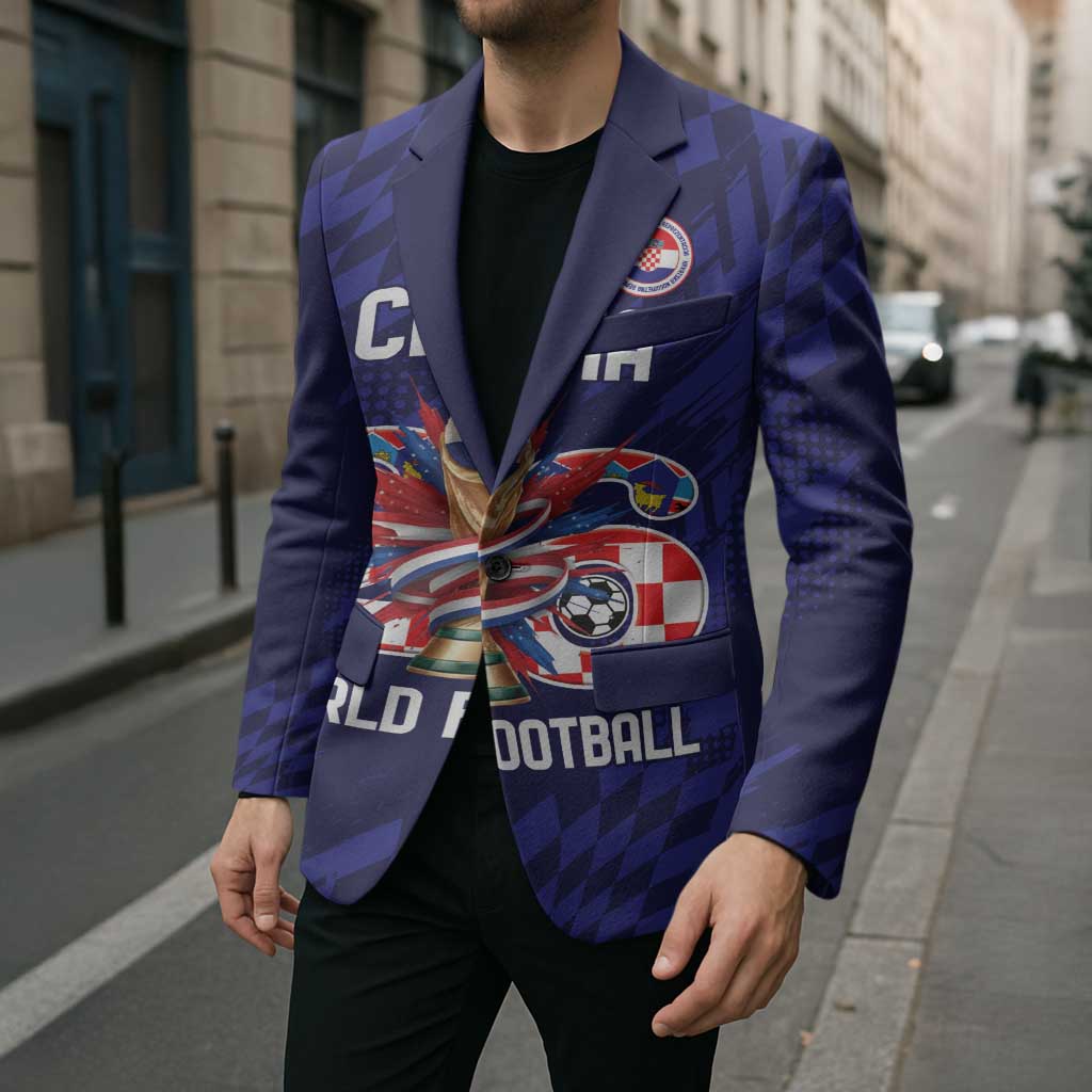 World Football Croatia 2026 Personalized Blazer Mala Zemlja Veliki Snovi