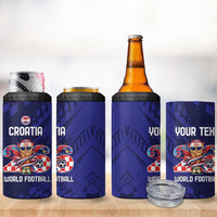World Football Croatia 2026 Personalized 4 in 1 Can Cooler Tumbler Mala Zemlja Veliki Snovi