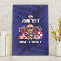 World Football Croatia 2026 Personalized Canvas Wall Art Mala Zemlja Veliki Snovi