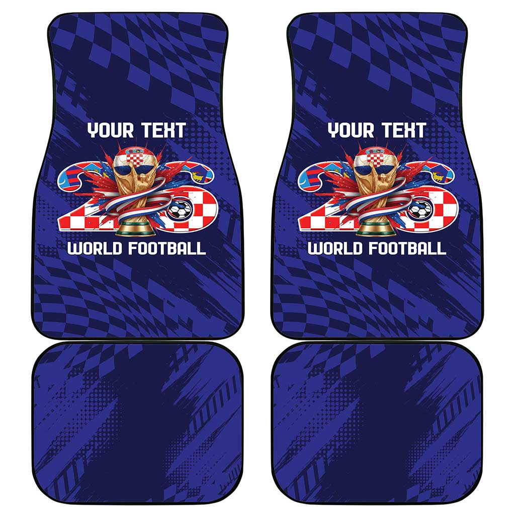 World Football Croatia 2026 Personalized Car Mats Mala Zemlja Veliki Snovi