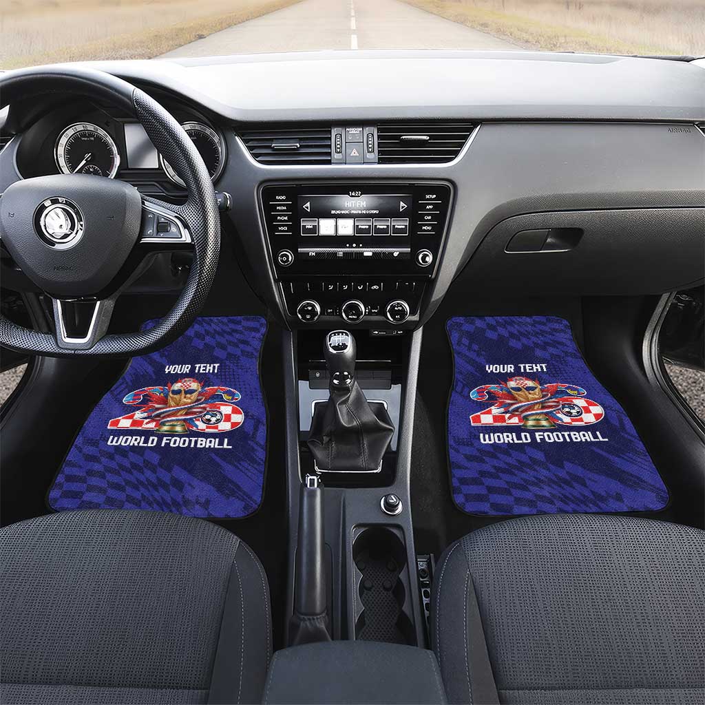 World Football Croatia 2026 Personalized Car Mats Mala Zemlja Veliki Snovi