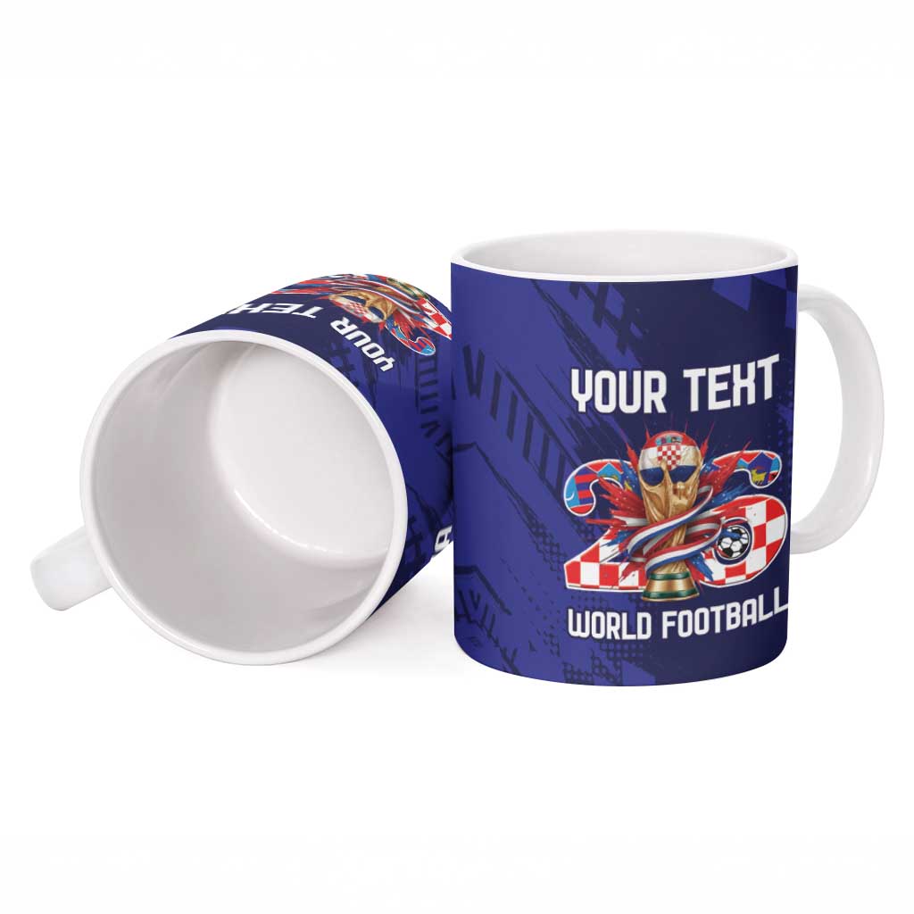 World Football Croatia 2026 Personalized Ceramic Mug Mala Zemlja Veliki Snovi
